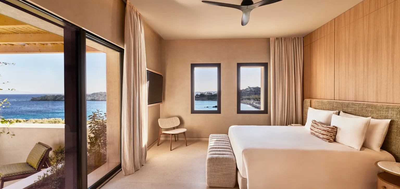 Suite Paraga Jacuzzi, Vue Mer - Chambre, Fouquet's Mykonos