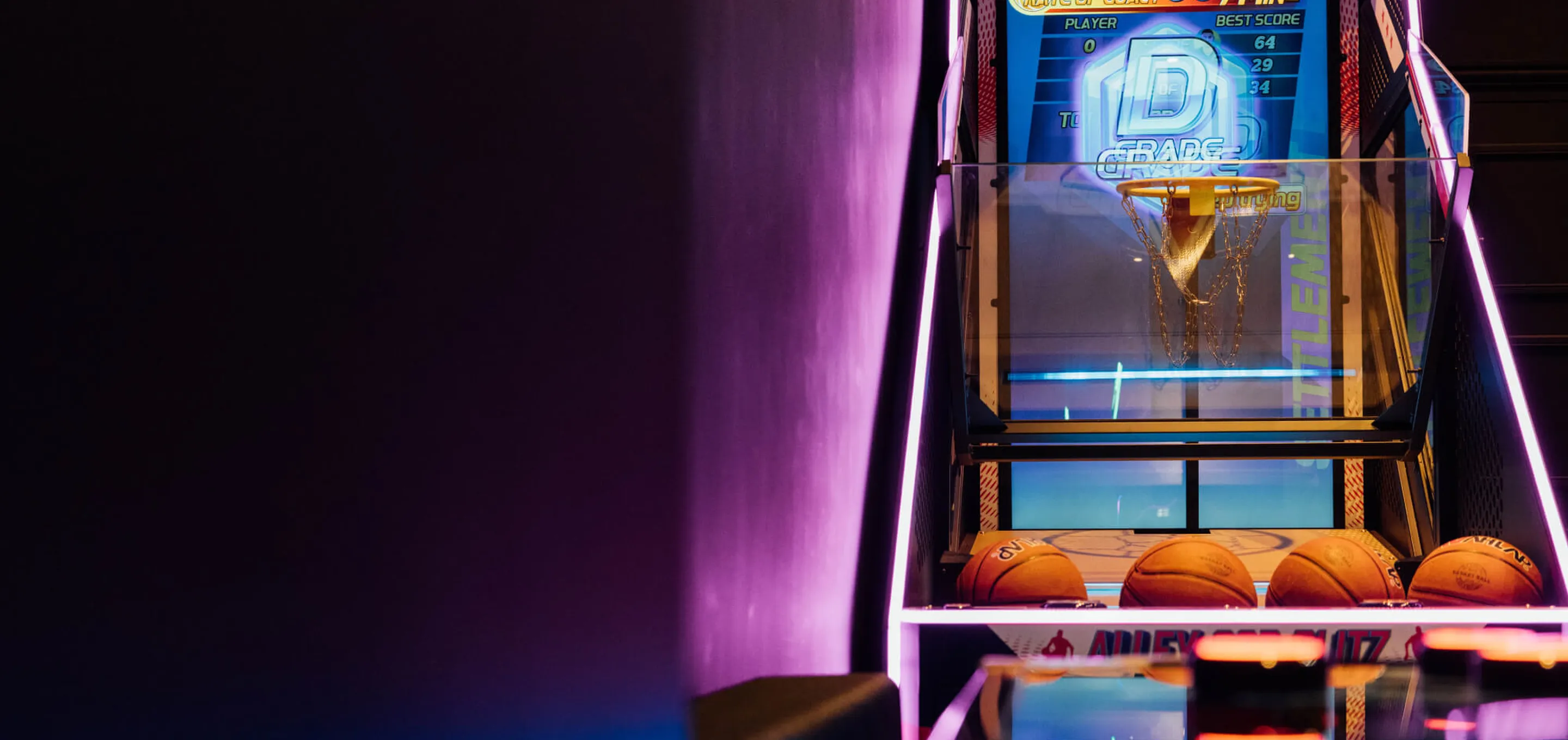 Gaming club - panier de basket