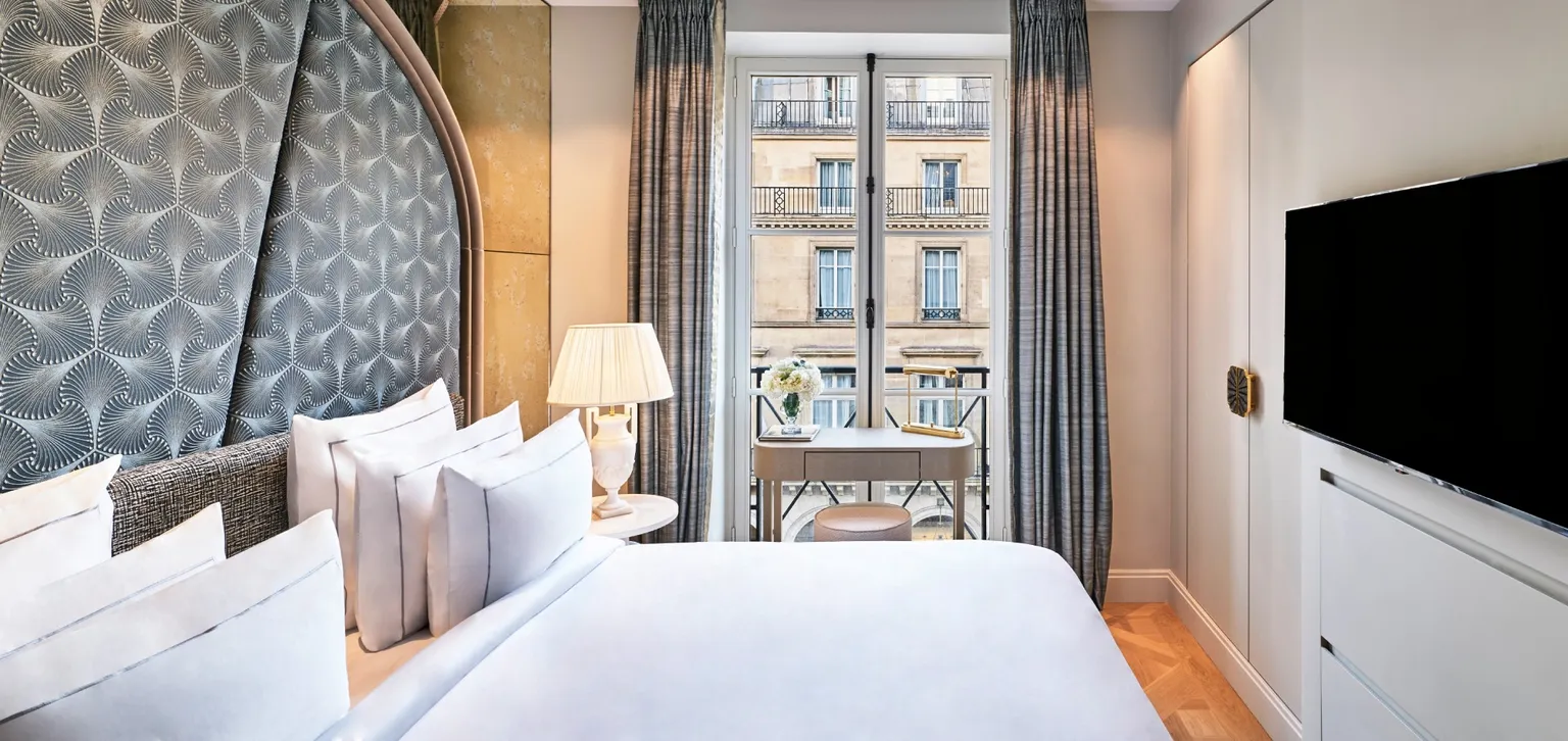 Paris - maison barrière vendôme - chambre