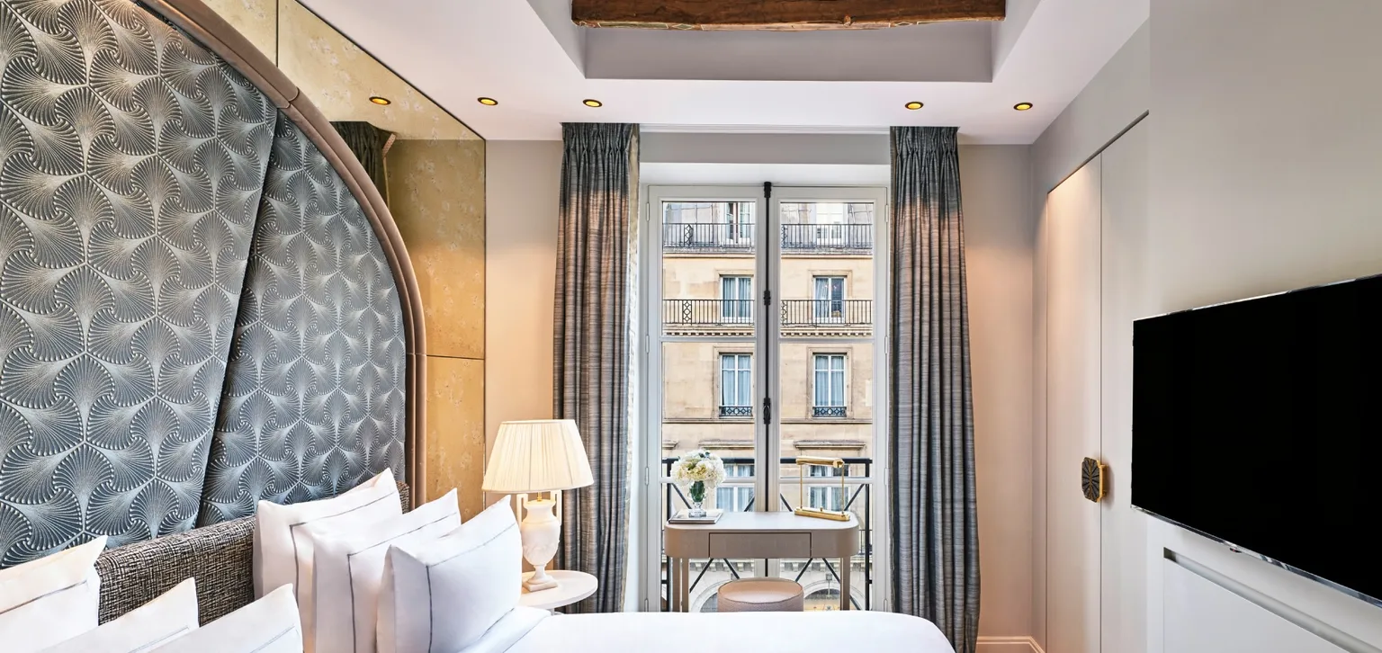 Paris - maison barrière vendôme - chambre