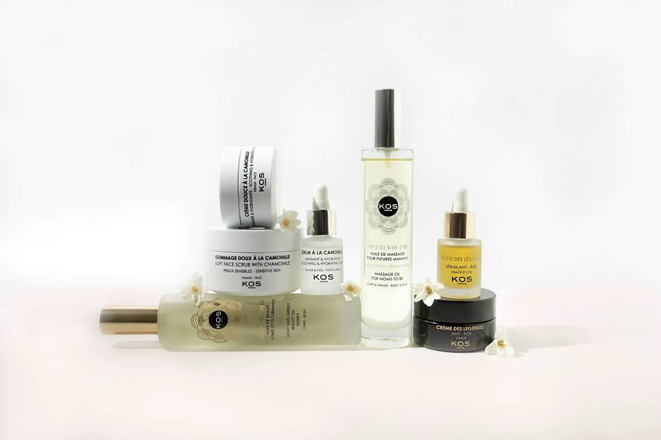 Produit Kos au Spa Diane Barrière à Cannes