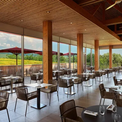 Salle du restaurant Le Belvédère à Ribeauvillé