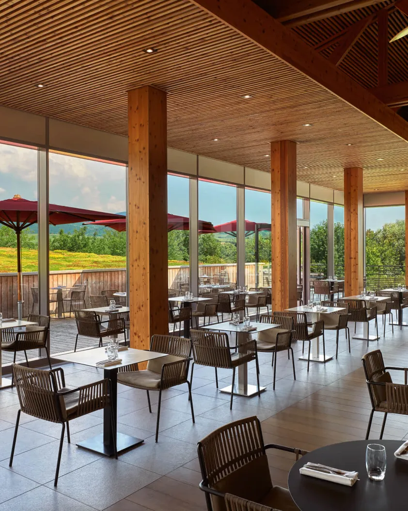 Salle du restaurant Le Belvédère à Ribeauvillé