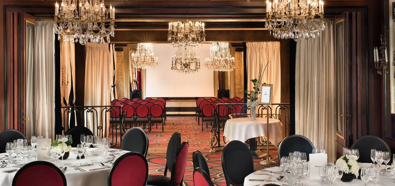 salle de réception du fouquet's paris