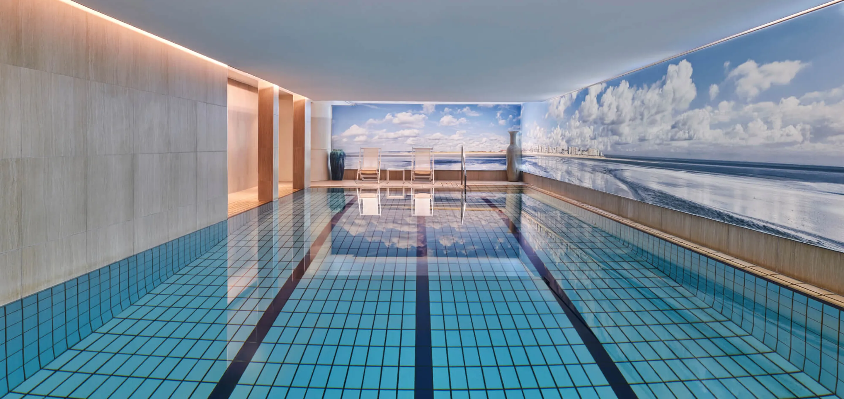 Le Touquet Piscine intérieure du Westminster