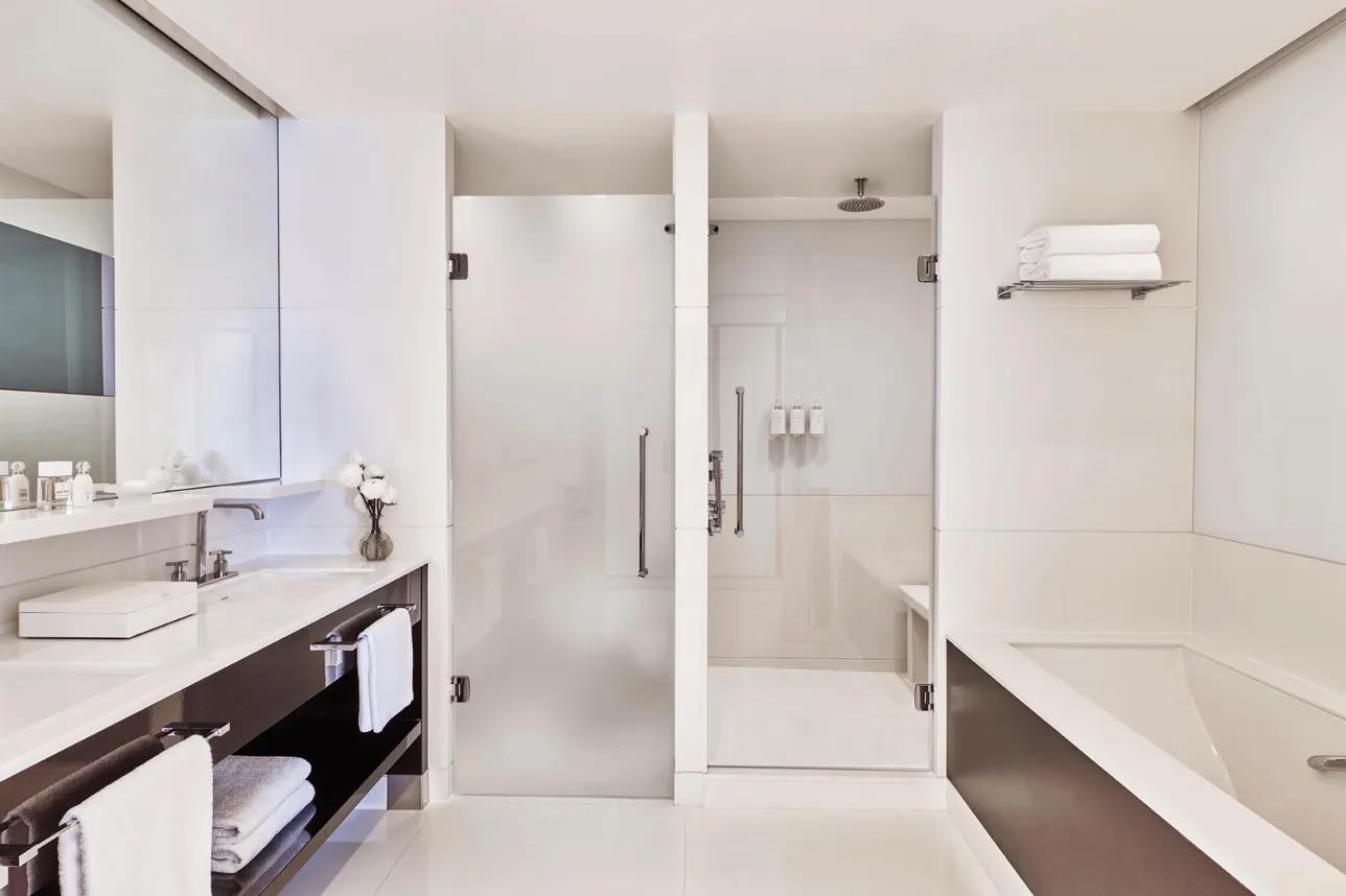 Suite Balancine salle de bain, Hôtel Barrière Le Majestic Cannes