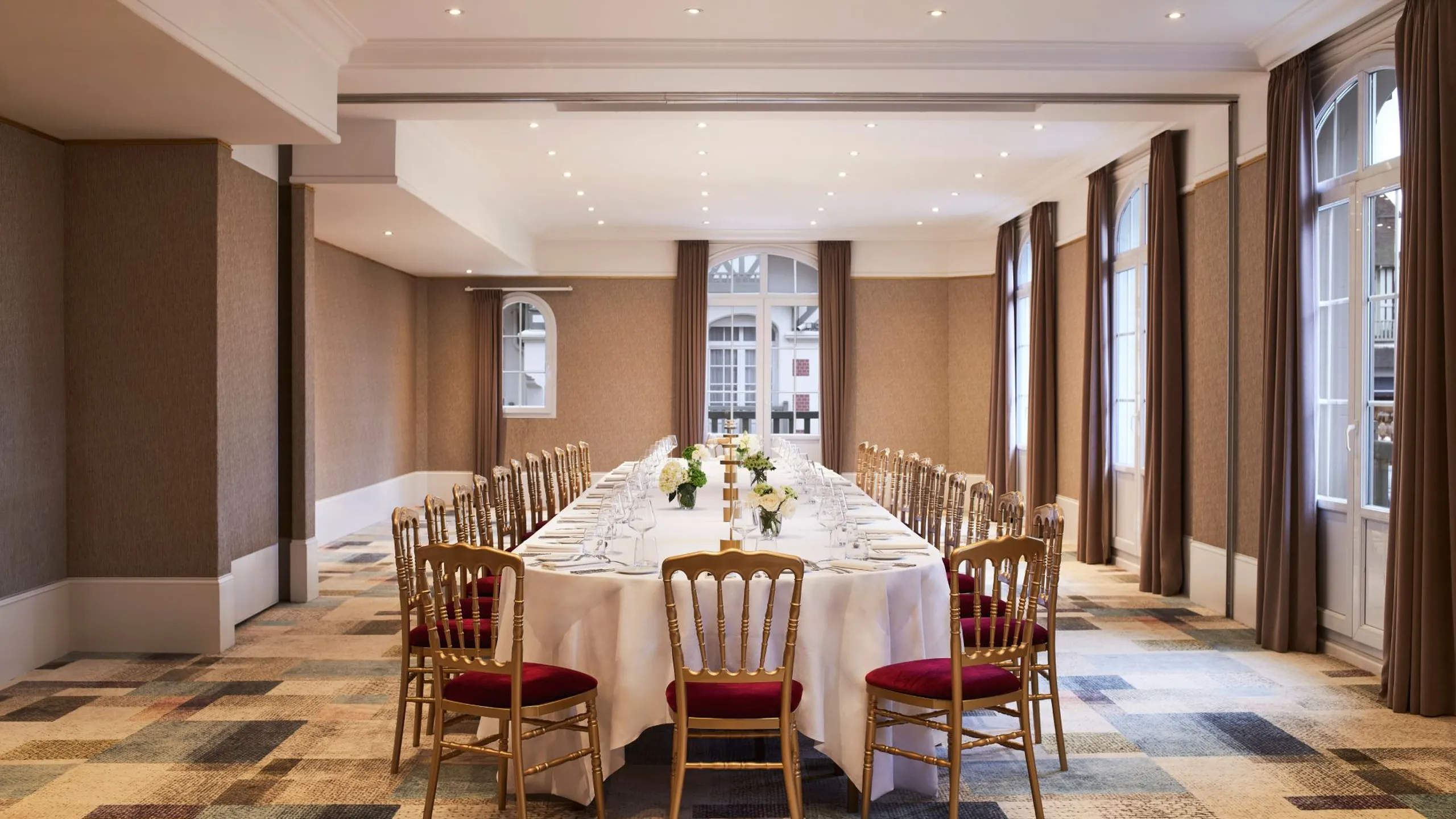 Salle de séminaire à l'Hôtel le Normandy à Deauville