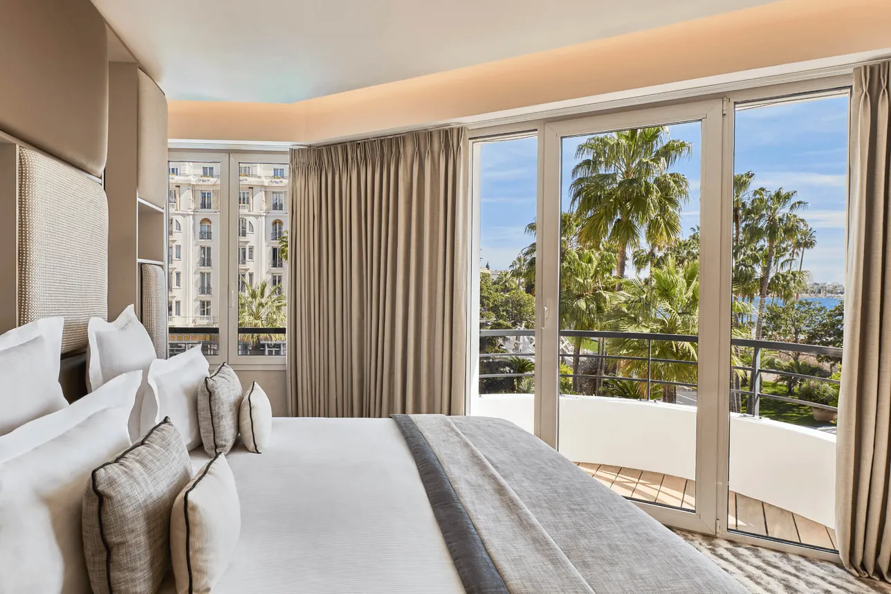 Suite Balancine grand Lit avec vue sur la Croisette, Hôtel Barrière Le Majestic Cannes