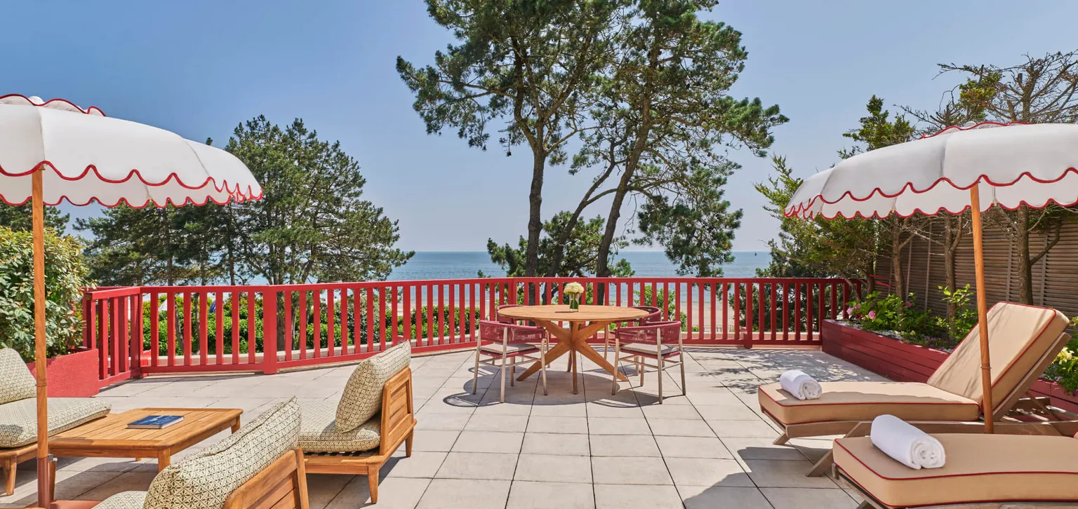 Suite Prestige Mer Terrasse, Terrasse L'Hermitage