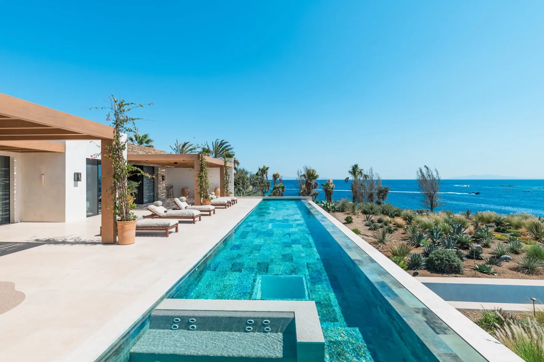 Suite Cyclades Piscine Privée Vue mer - piscine - Fouquet's Mykonos
