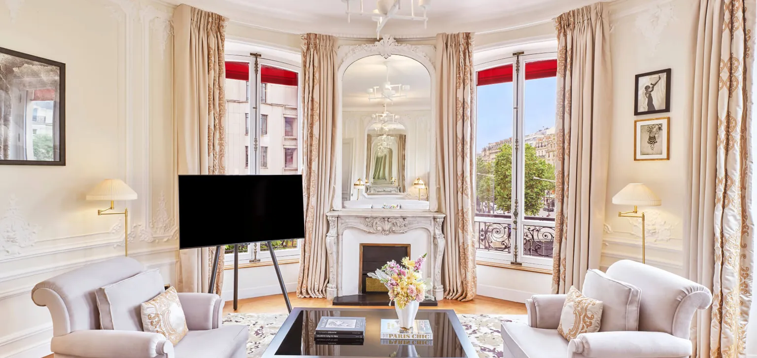 Hotel Barriere Fouquet's Paris Suite salon