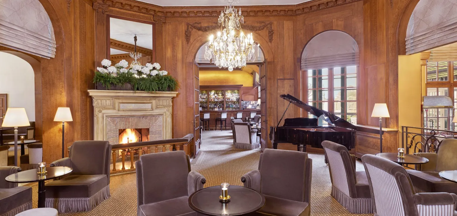 Bar de l'hôtel Le Normandy à Deauville