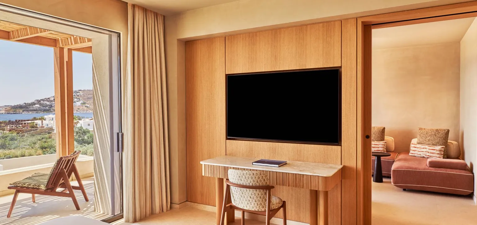 Suite Paraga Jacuzzi, Vue Mer - bureau