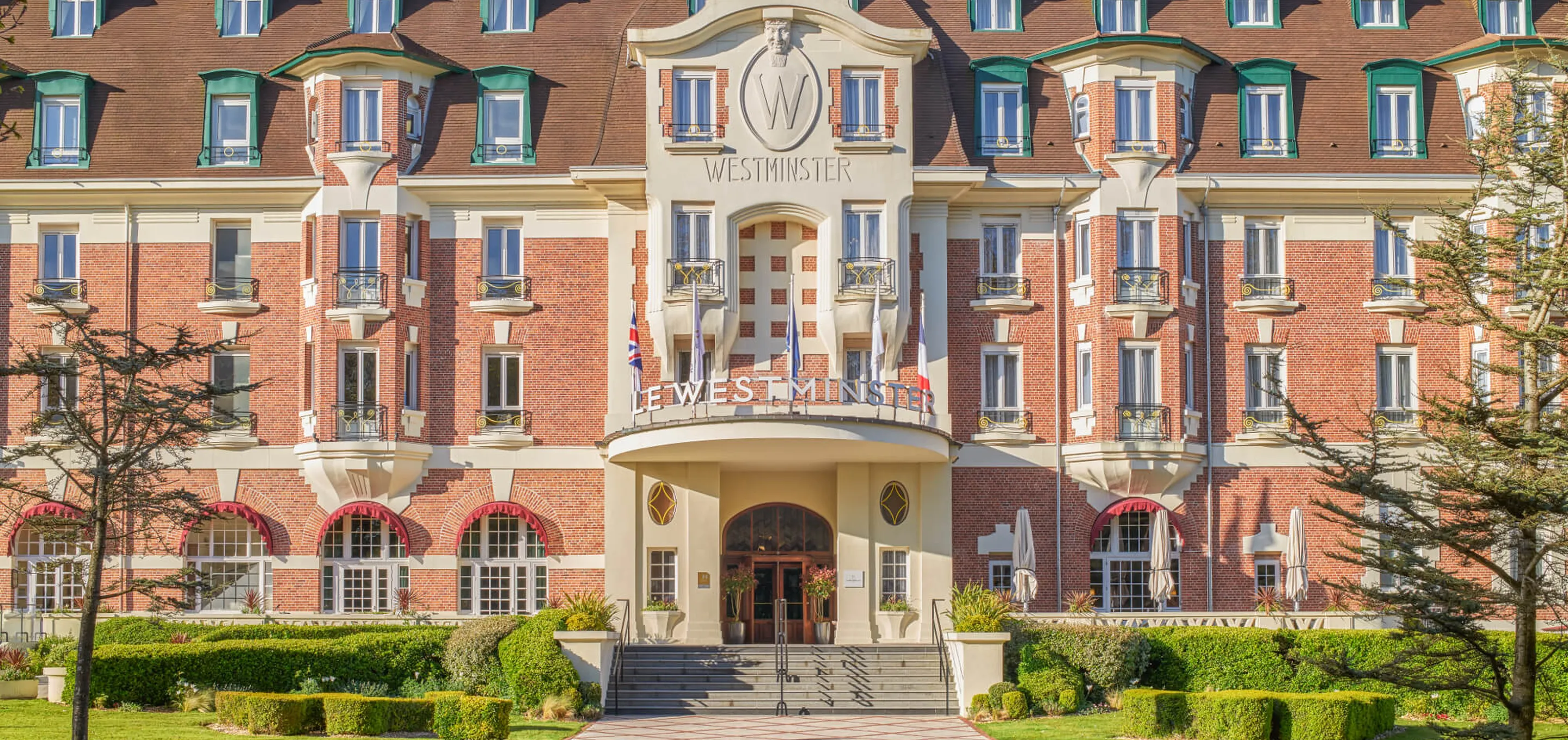 Le Touquet, Hôtel Le Westminster façade