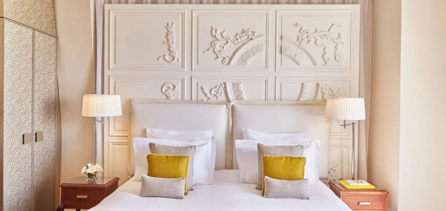 Suite prestige mer chambre jaune
