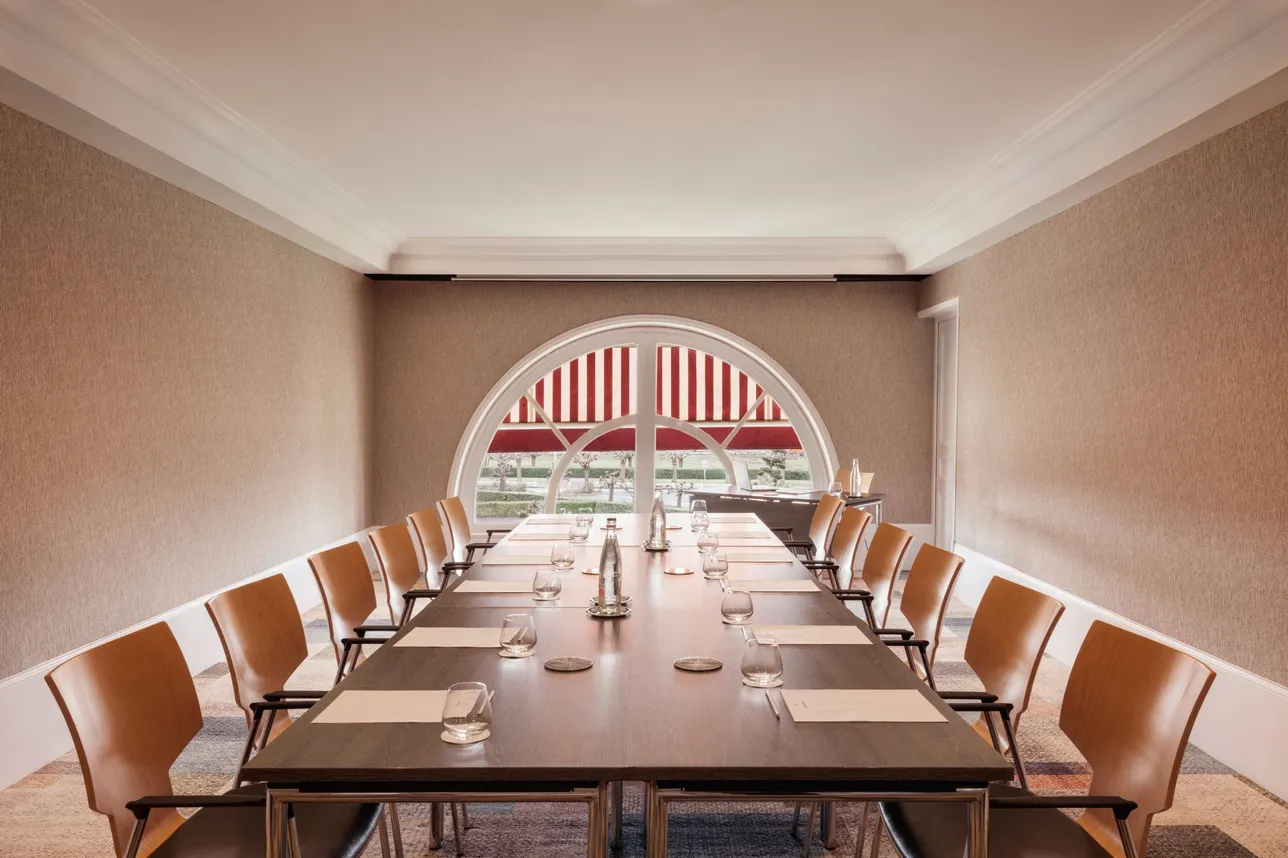 Salle de Sémininaire de l'hôtel Le Royal à Deauville