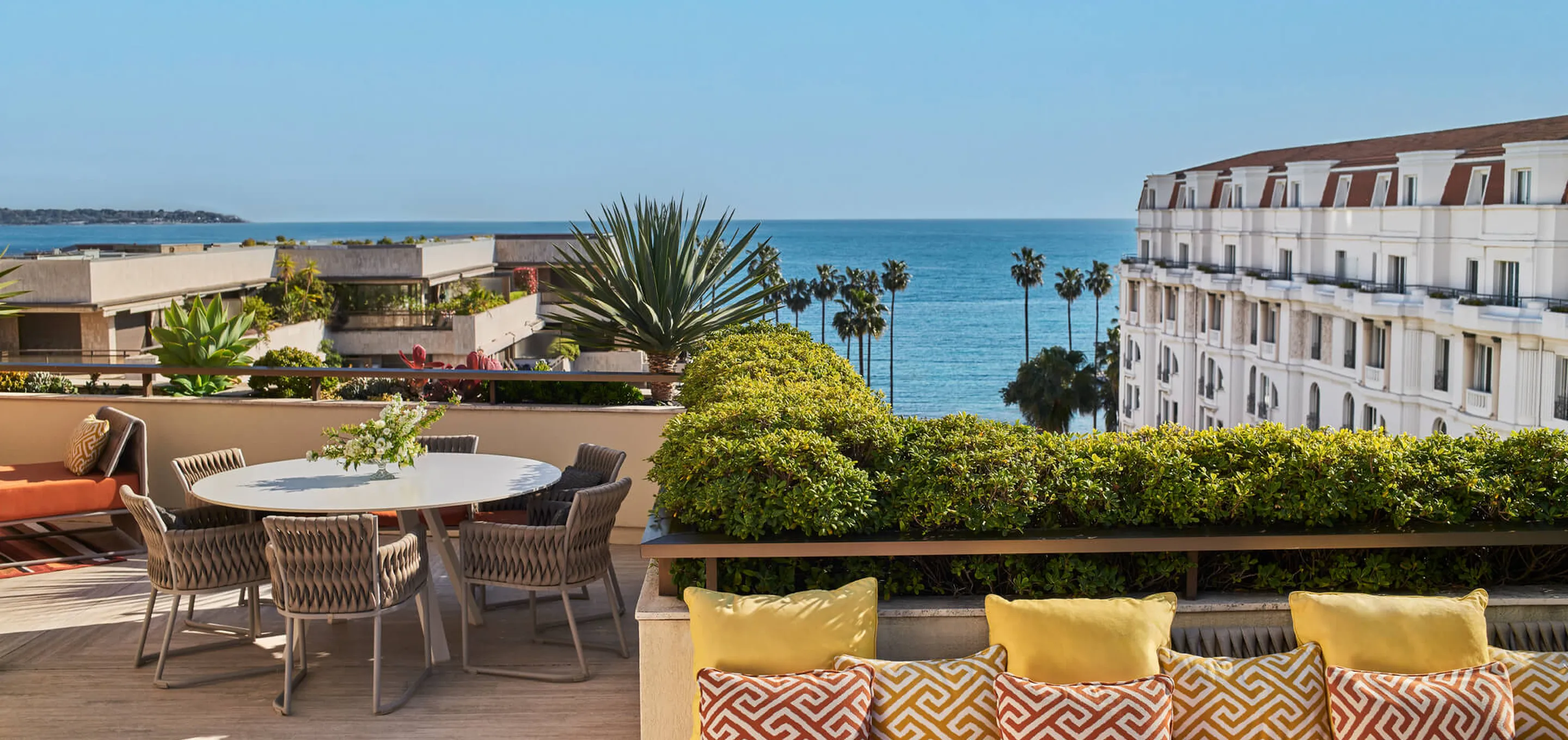 Suite Gray d'Albion terrasse vue mer