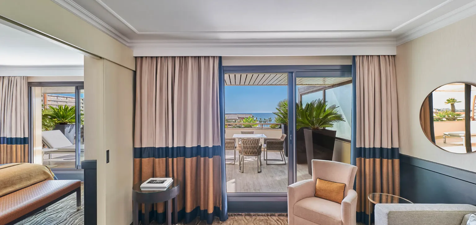 Suite Barrière Chambre et Salon