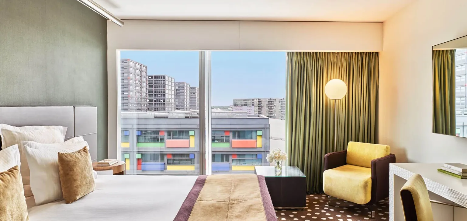 Vue de la chambre supérieure de Hôtel Barrière Lille