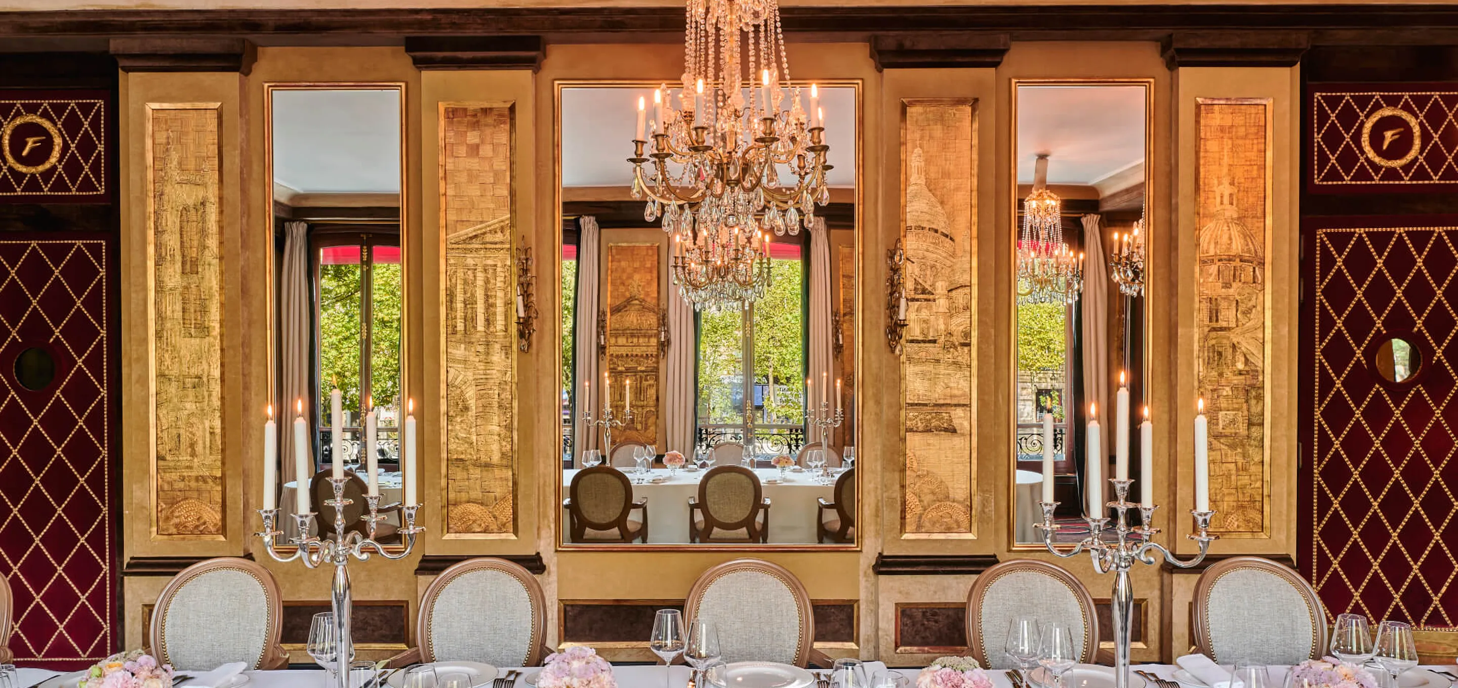 Fouquet's Paris -  Salons historiques miroir