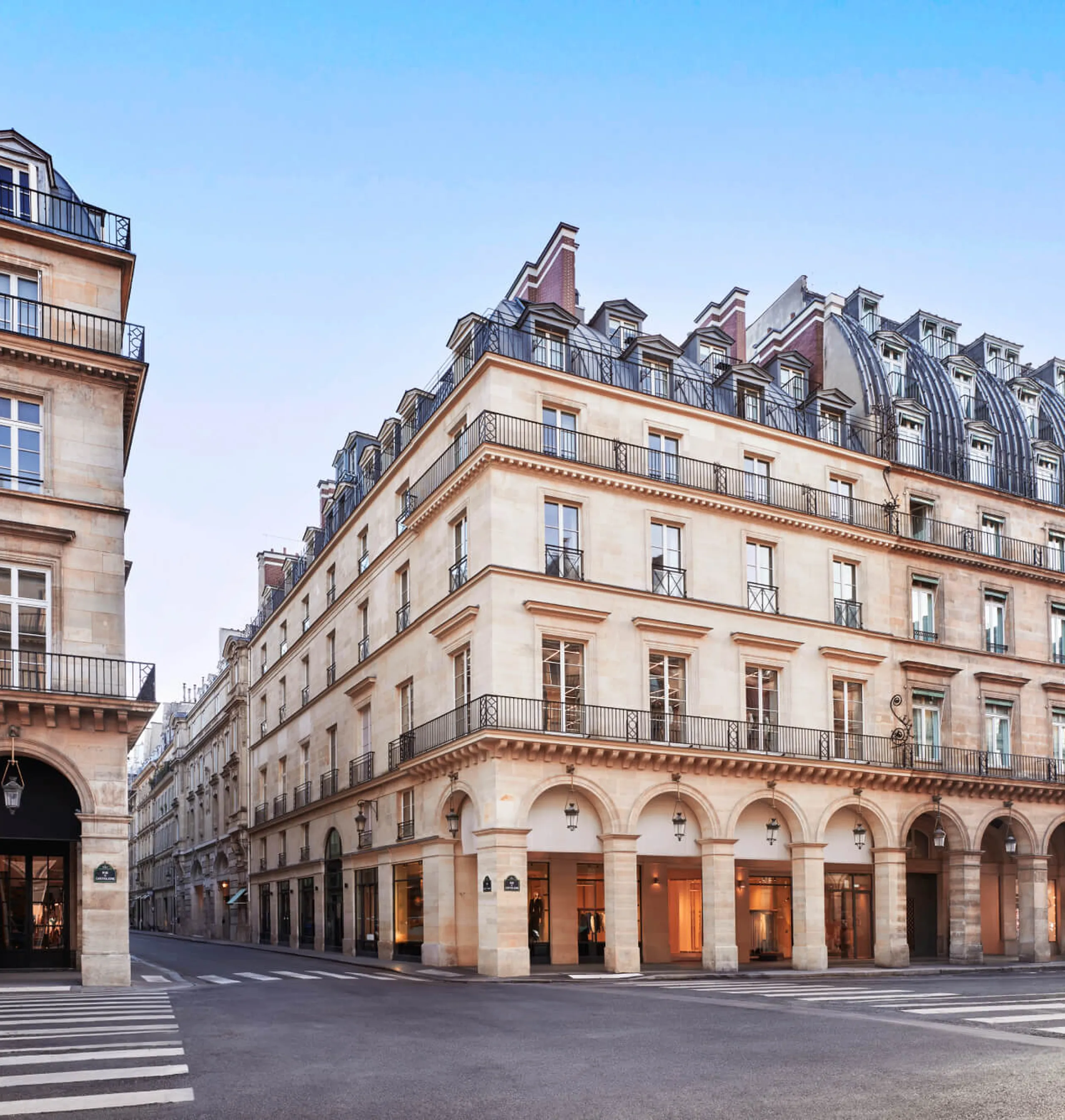 Maison Barrière Vendôme Vue de la façade