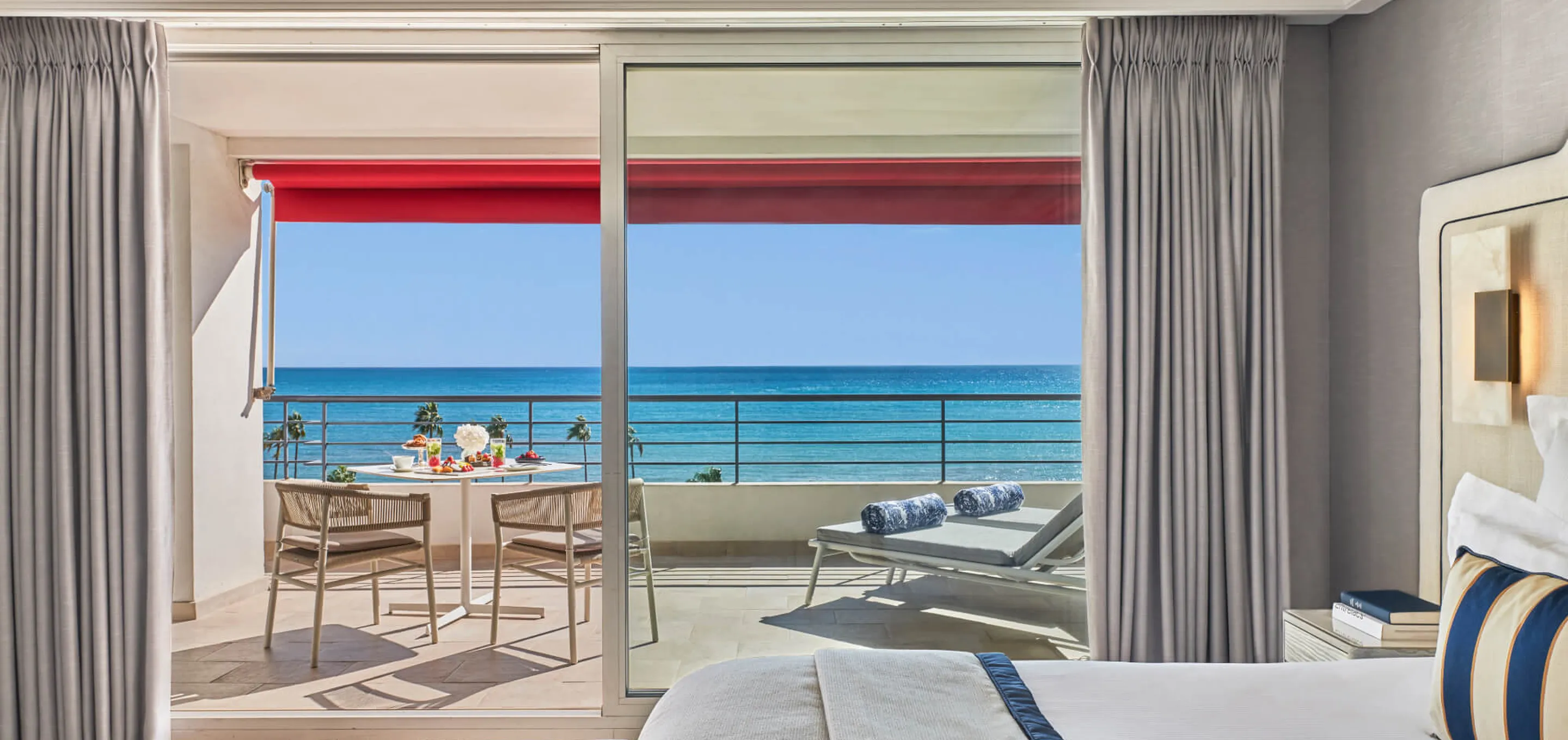 Cannes, Suite prestige terrasse mer au Majestic