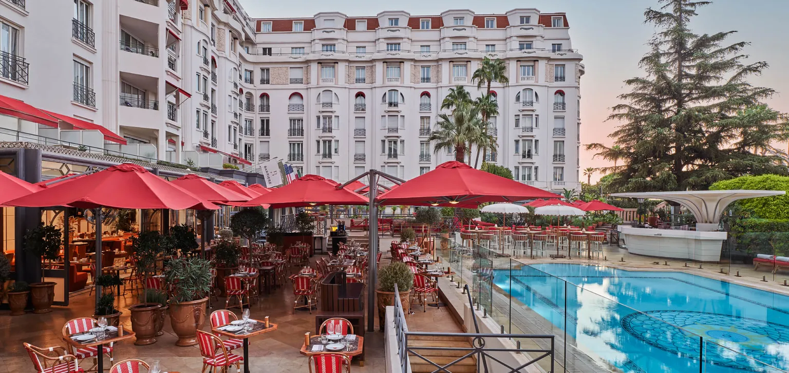 Beefbar Cannes Terrasse piscine
