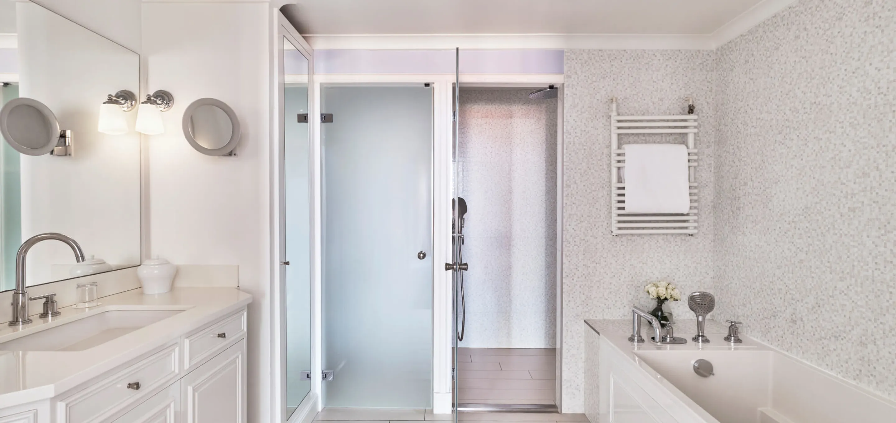 Suite Prestige Mer Terrasse, Salle de bain L'Hermitage