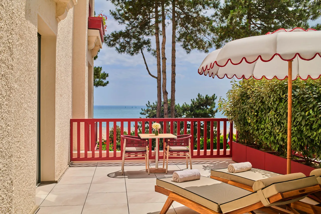 Suite Présidentielle, Terrasse, L'Hermitage