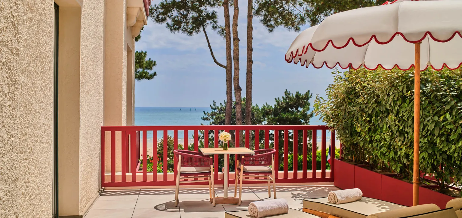 Suite Présidentielle, Terrasse, L'Hermitage