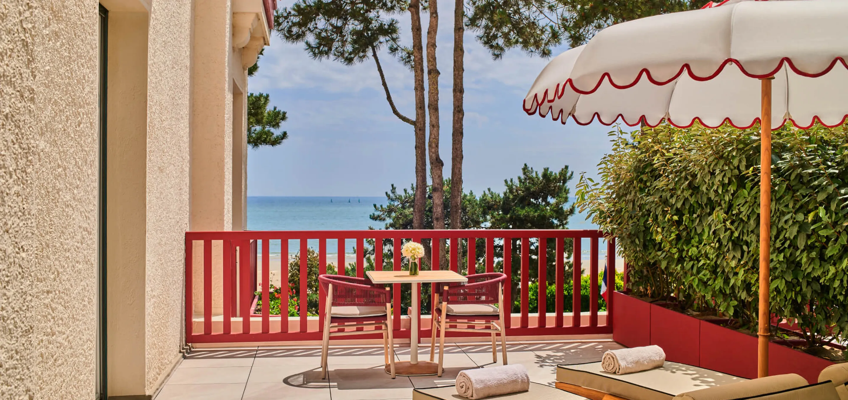 Suite Présidentielle, Terrasse, L'Hermitage