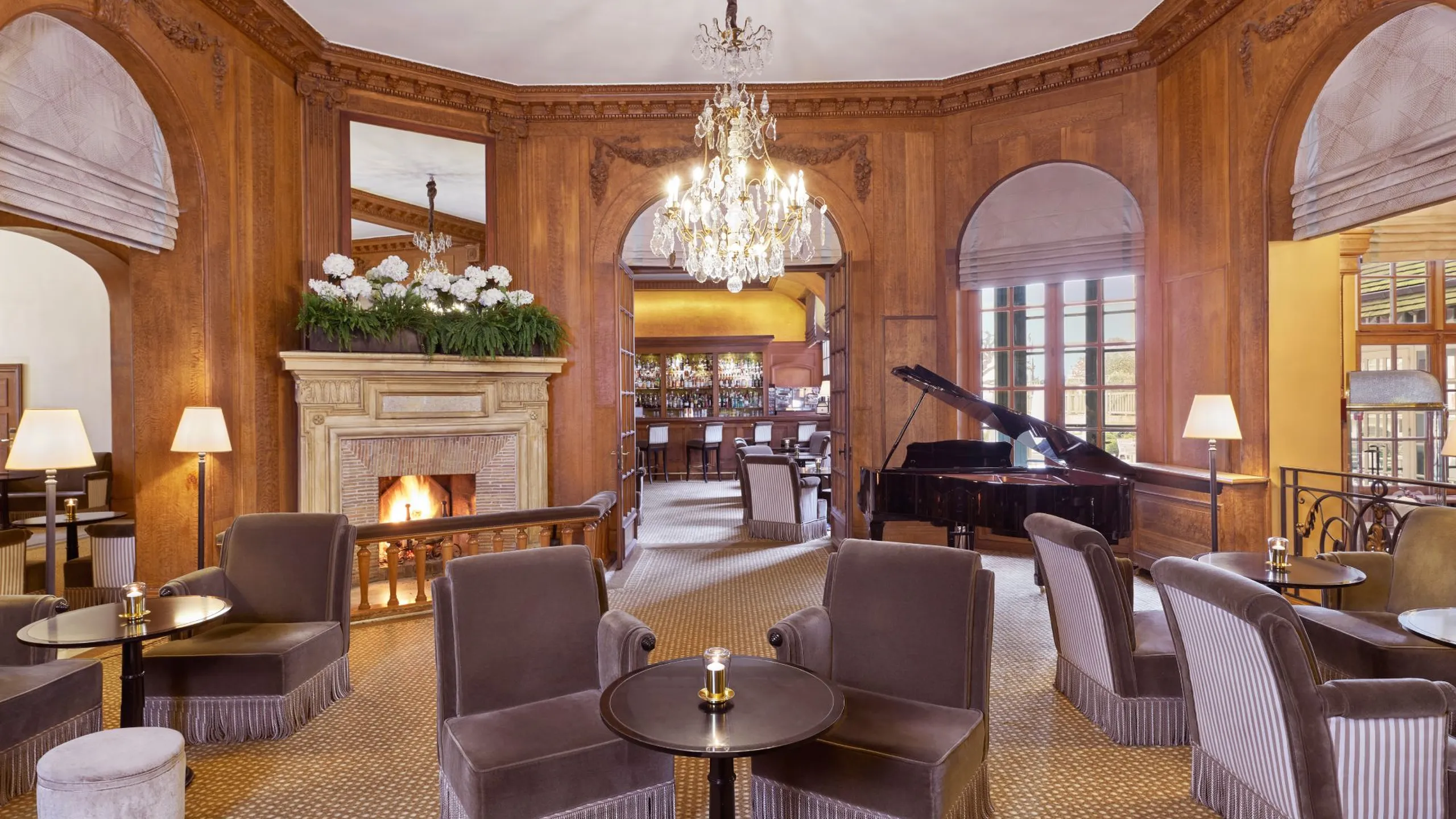 Bar le Normandy à l'Hôtel le Normandy à Deauville