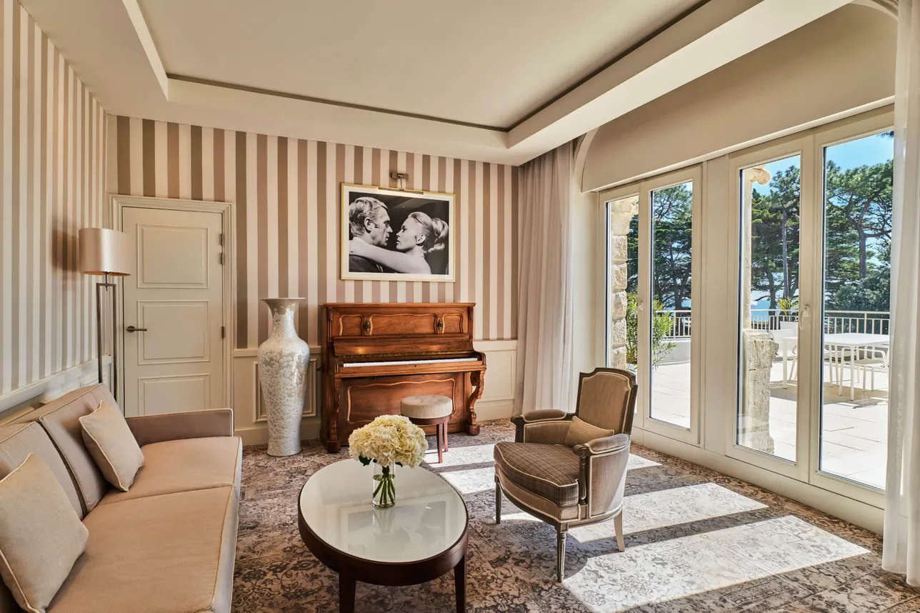 Suite Royale, salon, Le Royal La Baule
