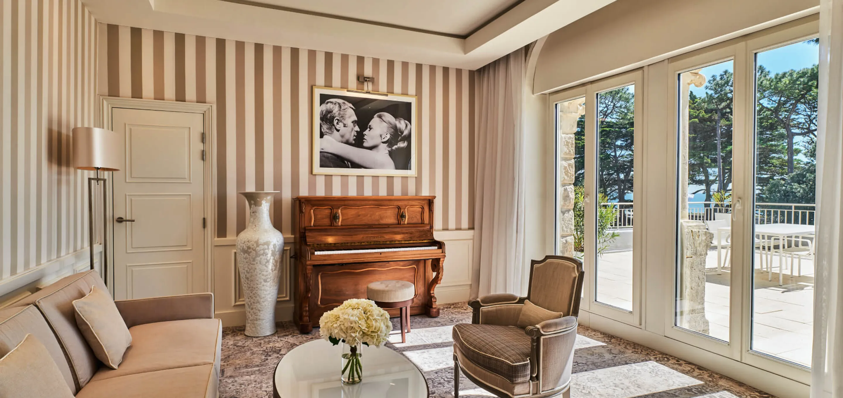 Suite Royale, salon, Le Royal La Baule
