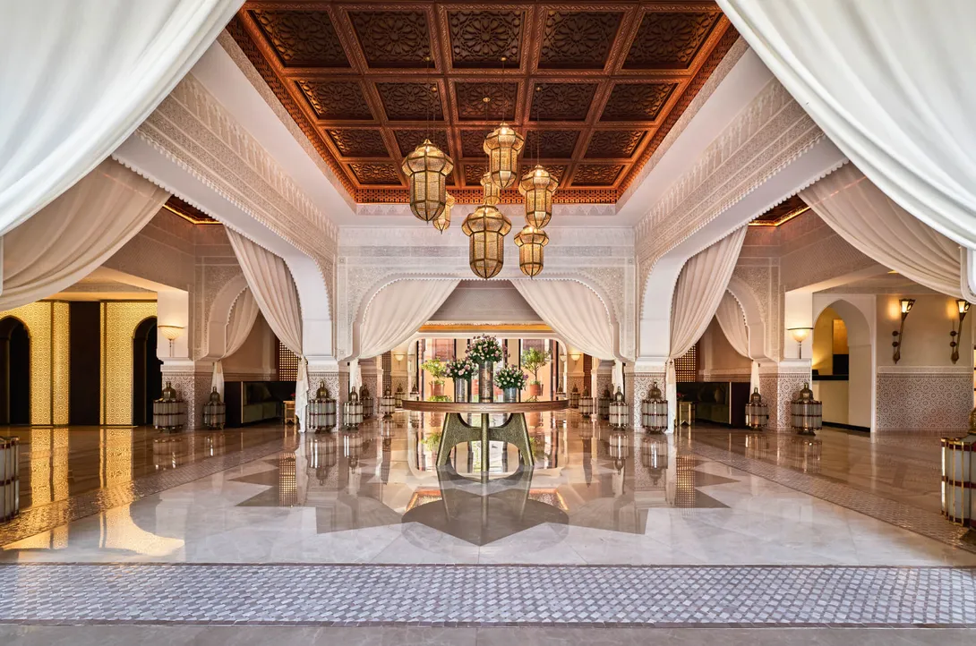 Lobby au Naoura Marrakech