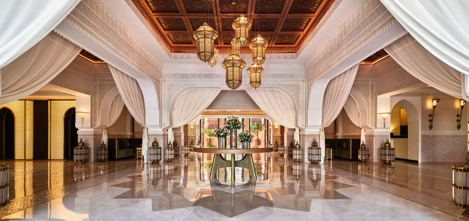 Lobby au Naoura Marrakech