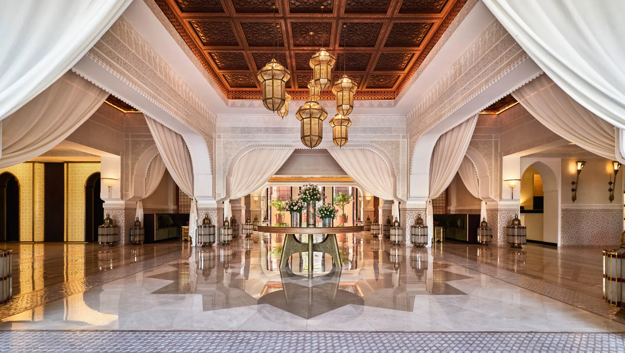 Lobby au Naoura Marrakech
