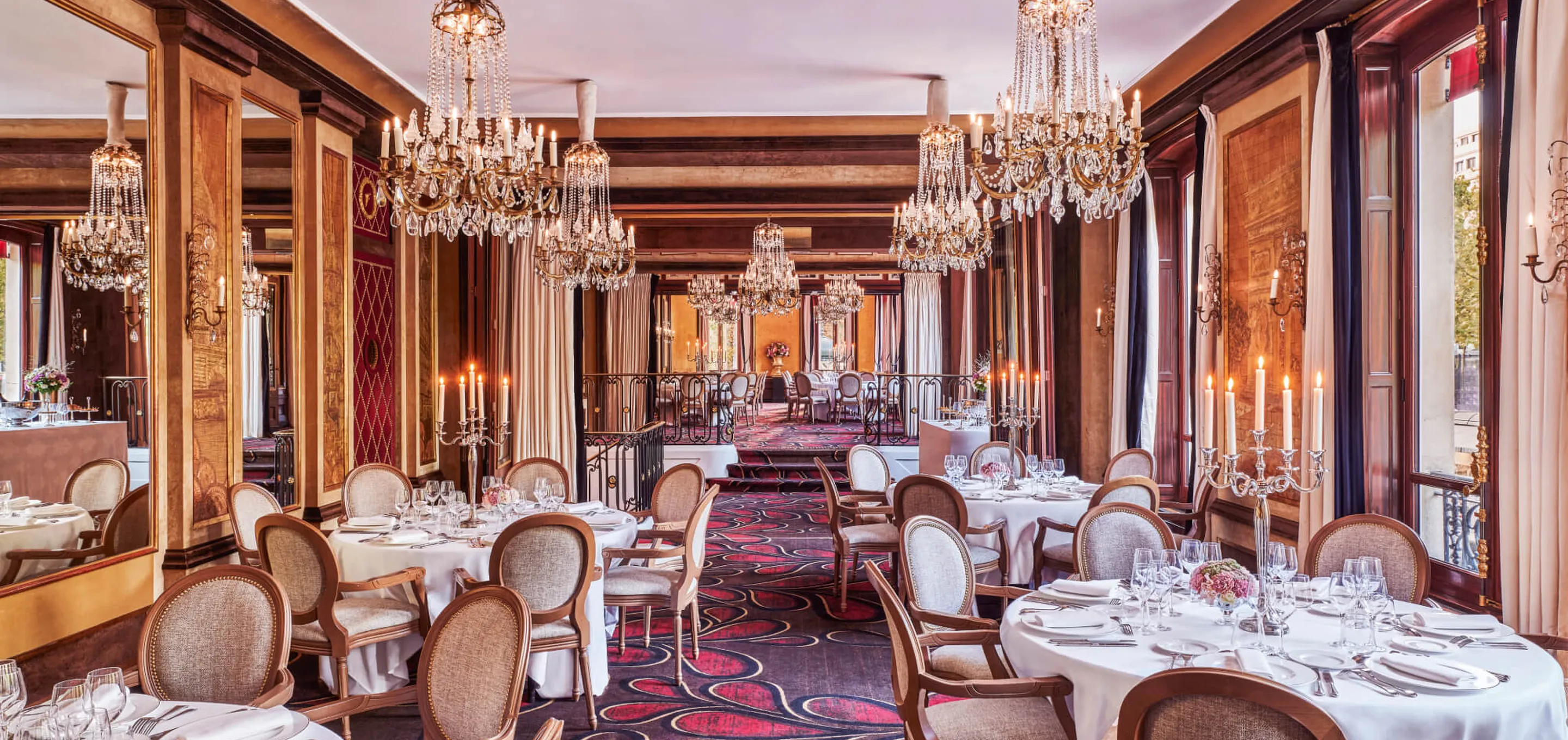 Fouquet's Paris -  Salons historiques grandes tables