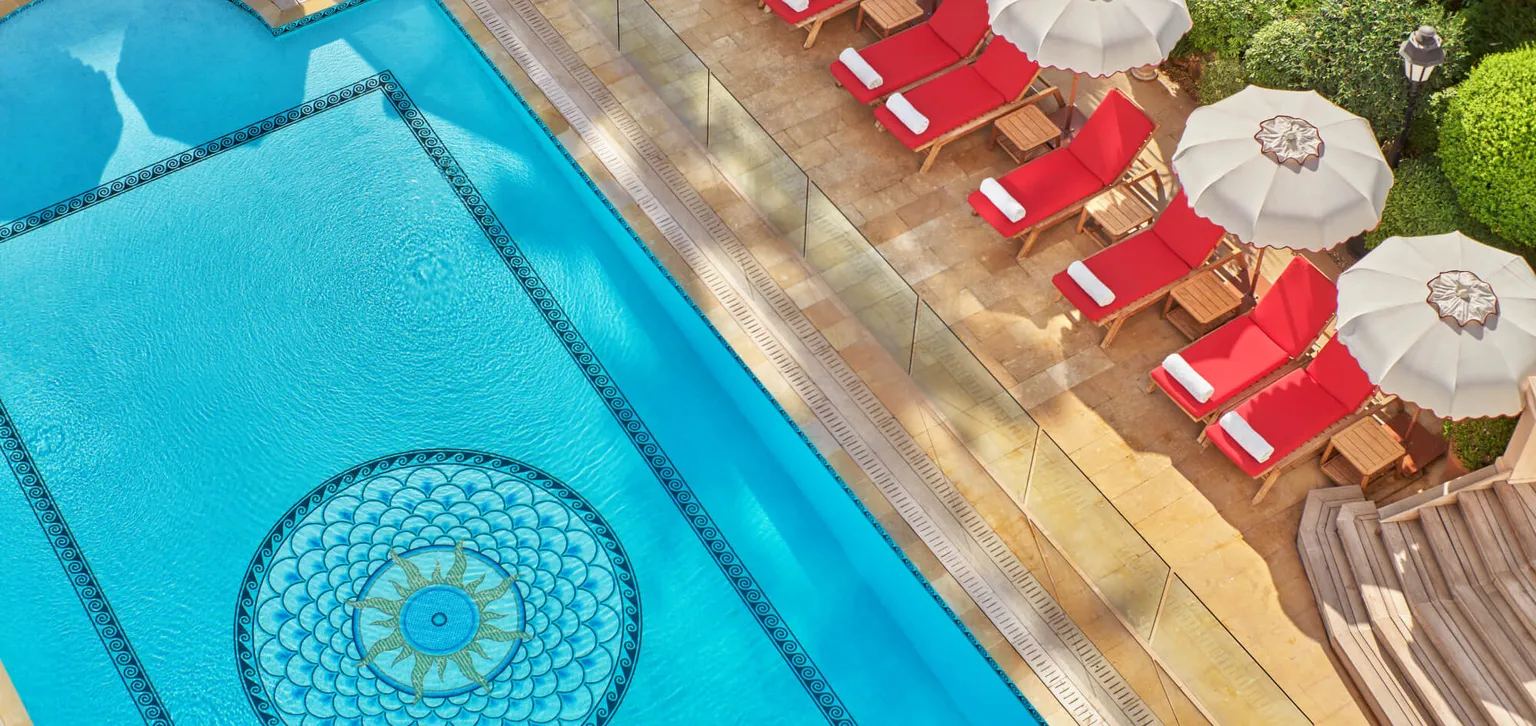 Piscine du Majestic Cannes