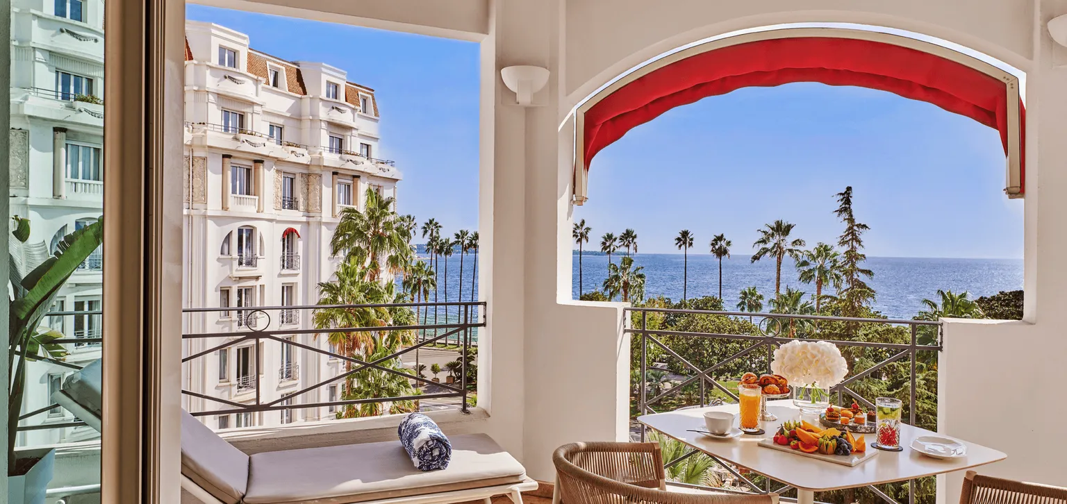 Terrasse Junior Suite Prestige Terrasse Le Majestic Cannes