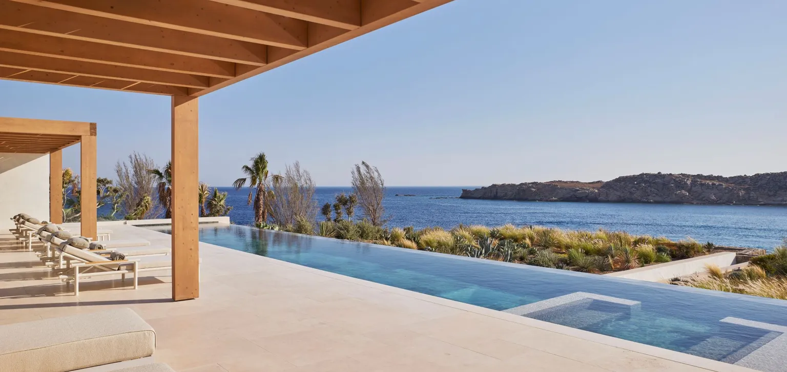 Suite Cyclades Piscine Privée Vue mer - 223 - Piscine - Fouquet's Mykonos