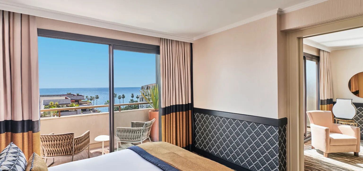 suite prestige terrasse vue mer Chambre