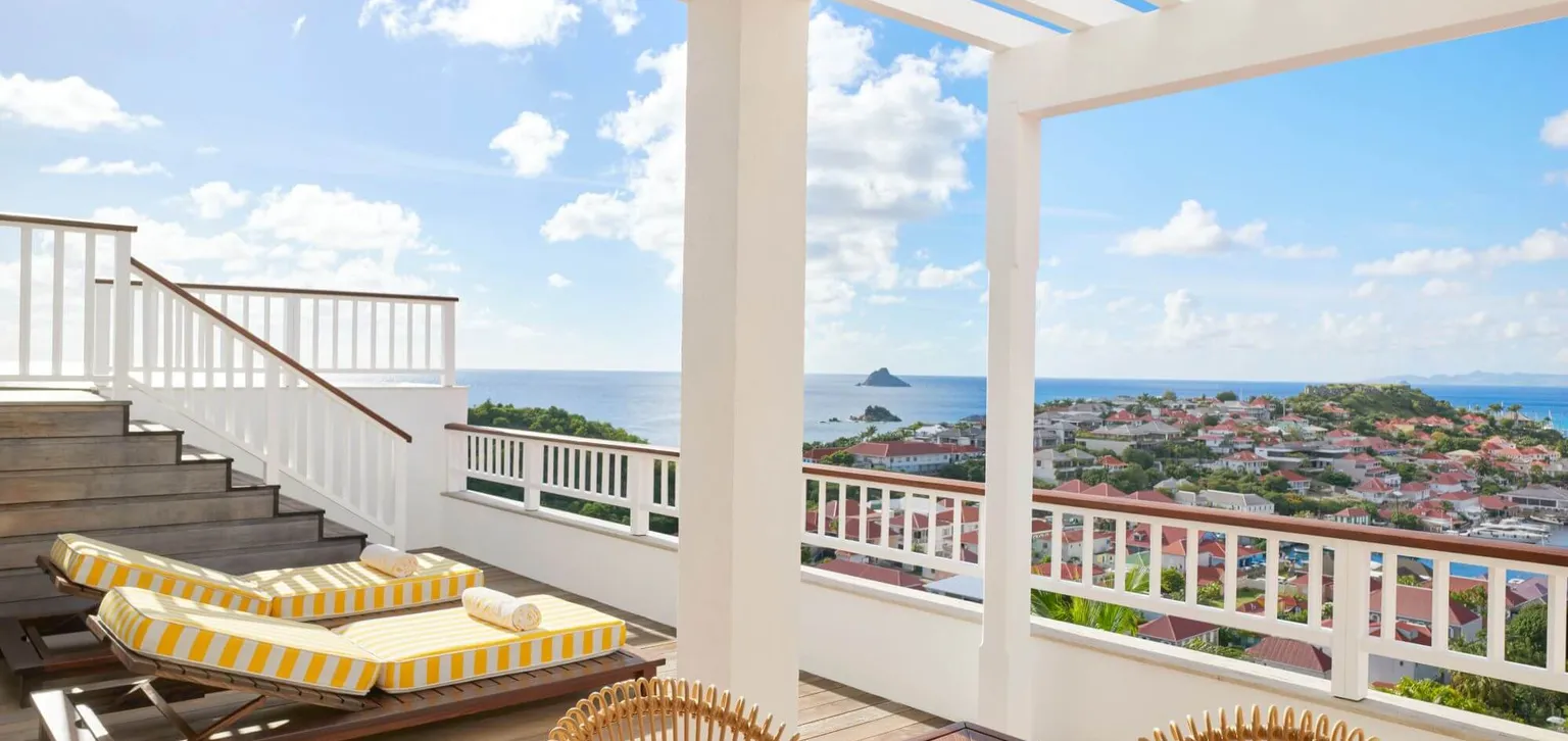 Saint Barth Junior Suite terrasse vue mer