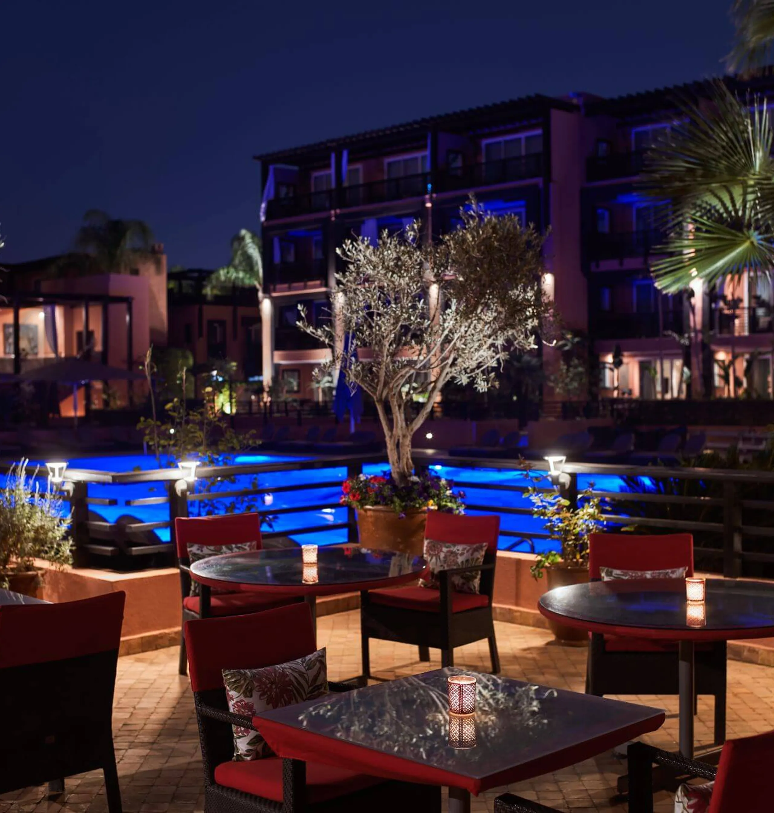 Marrakech Le Fouquet’s Terrasse de nuit