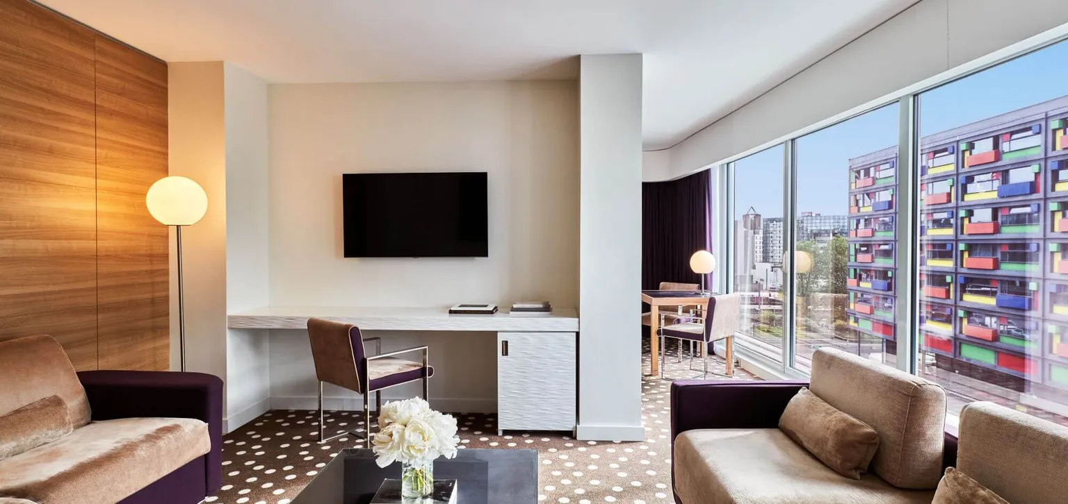 Salon de la Suite Supérieure de l'hôtel Barrière Lille