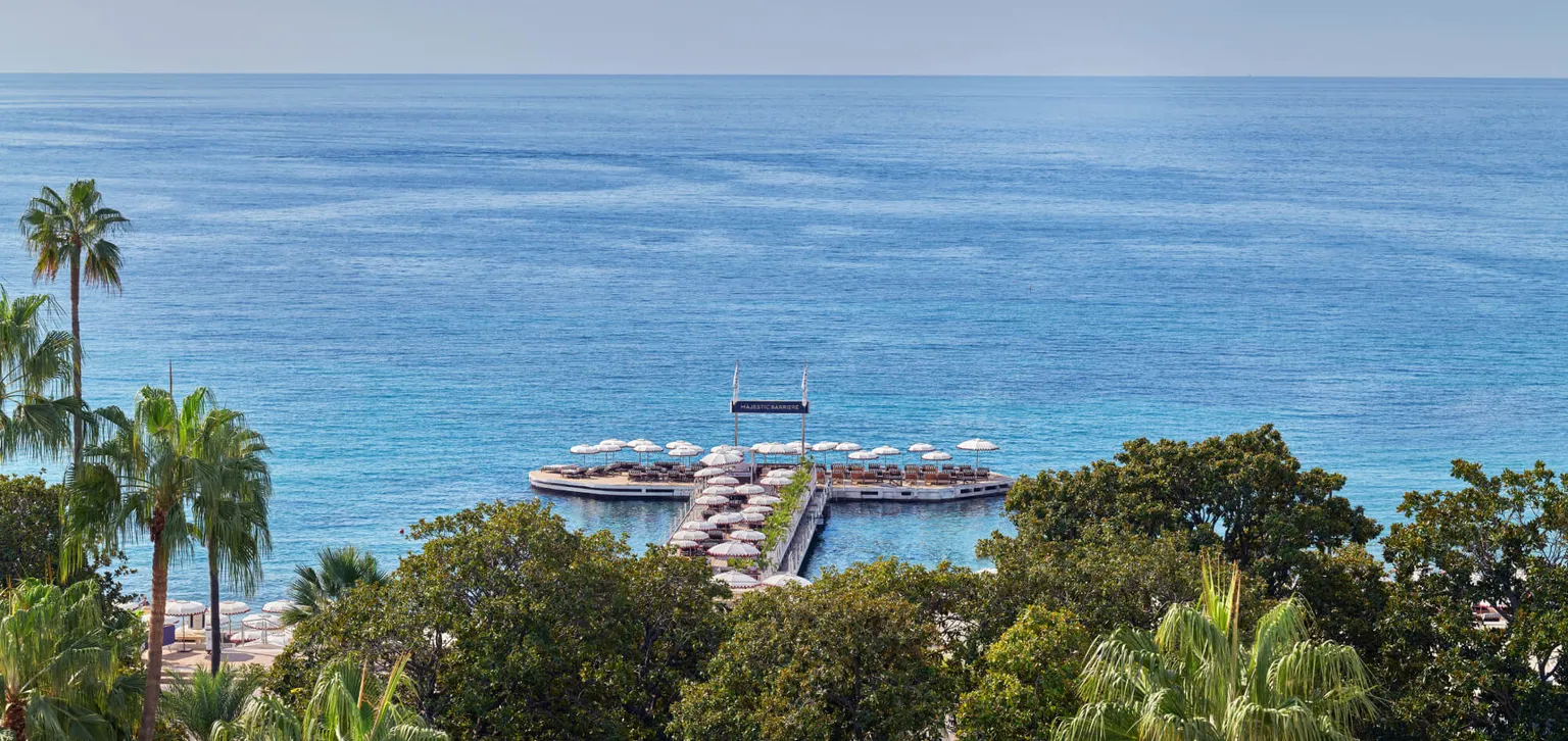 Vue sur mer, Le Majestic Cannes