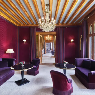 Le Bar du Castel Marie-Louise Salon