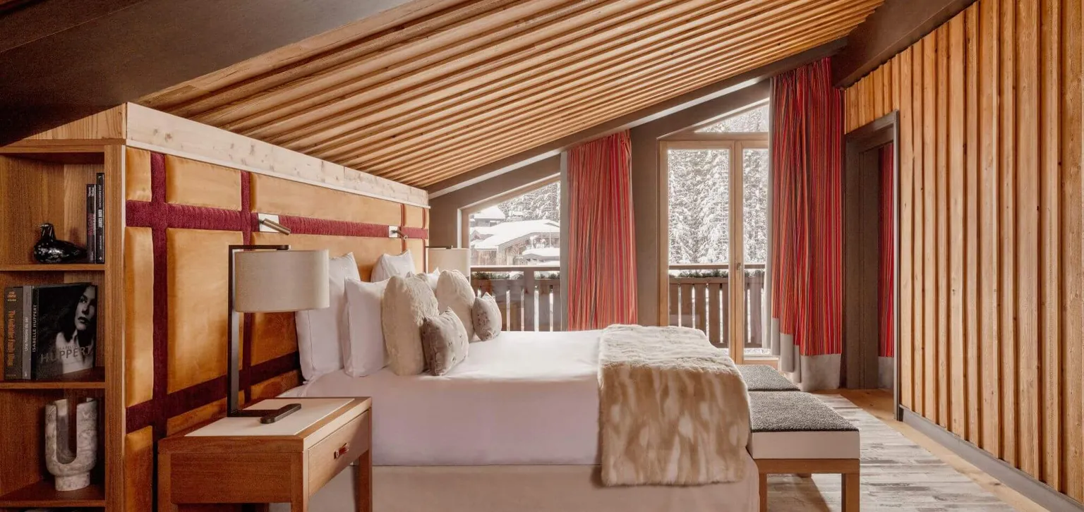 Chambre de l'appartement Les Neiges Courchevel