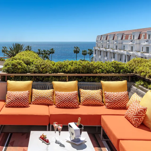 Suite Gray d'Albion, vue mer