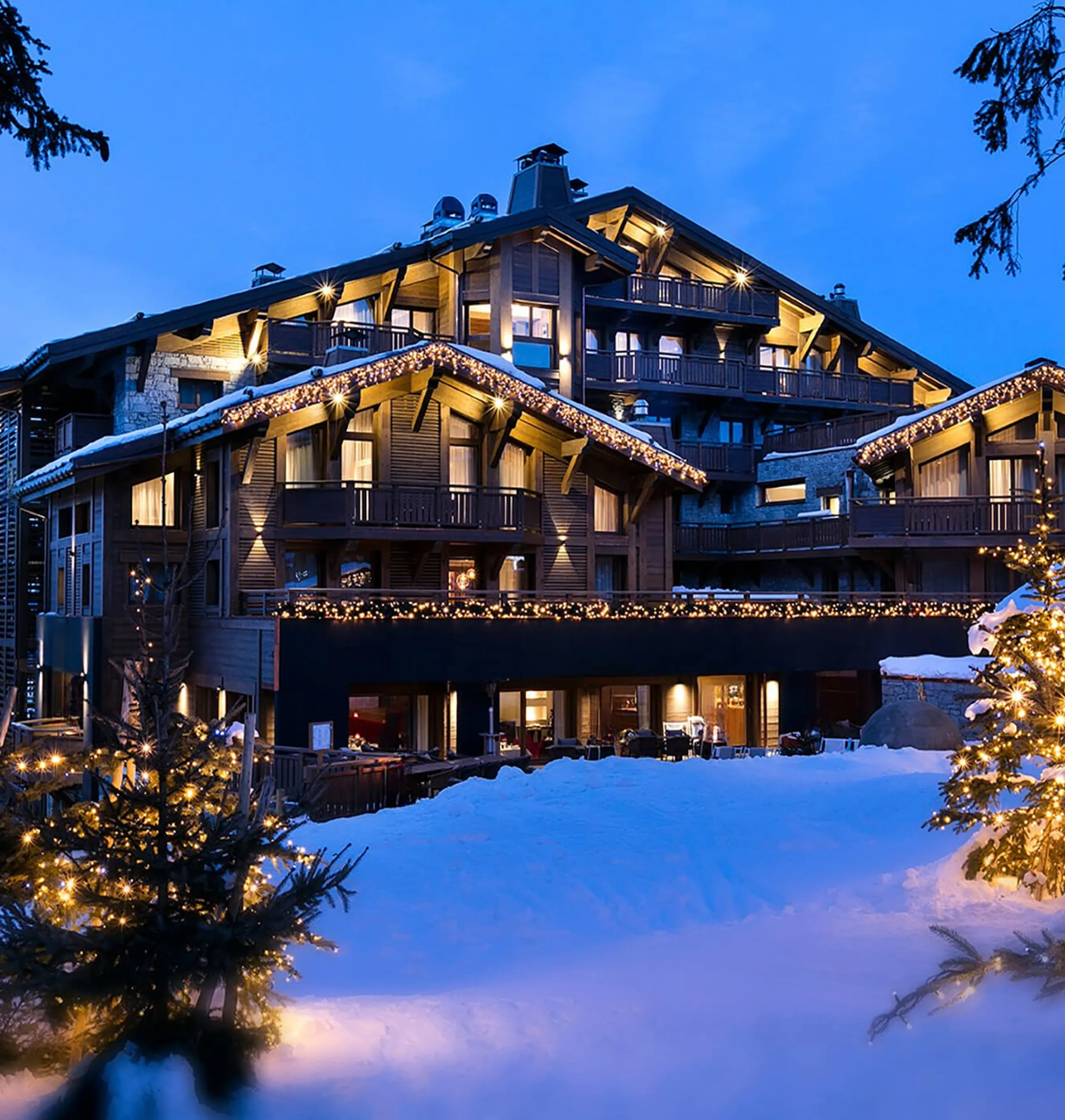 Hôtel Les Neiges Courchevel, Fêtes de fin d'année